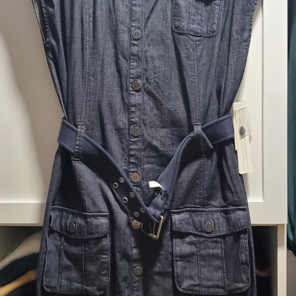 Denim dress